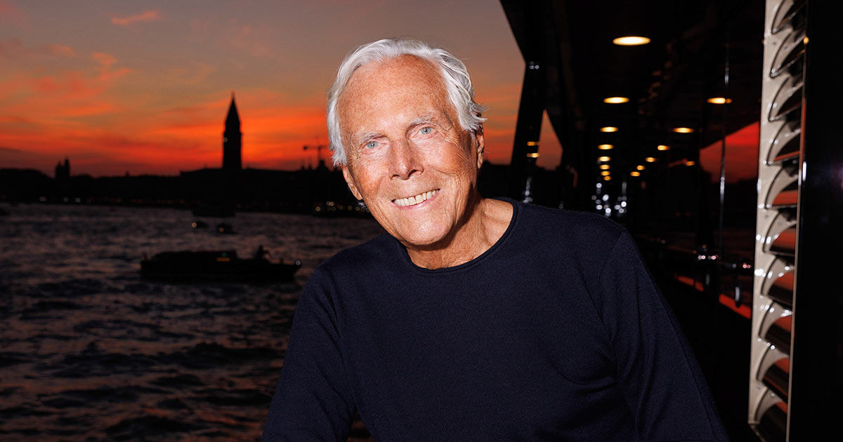An Exclusive with Giorgio Armani as He Turns 90