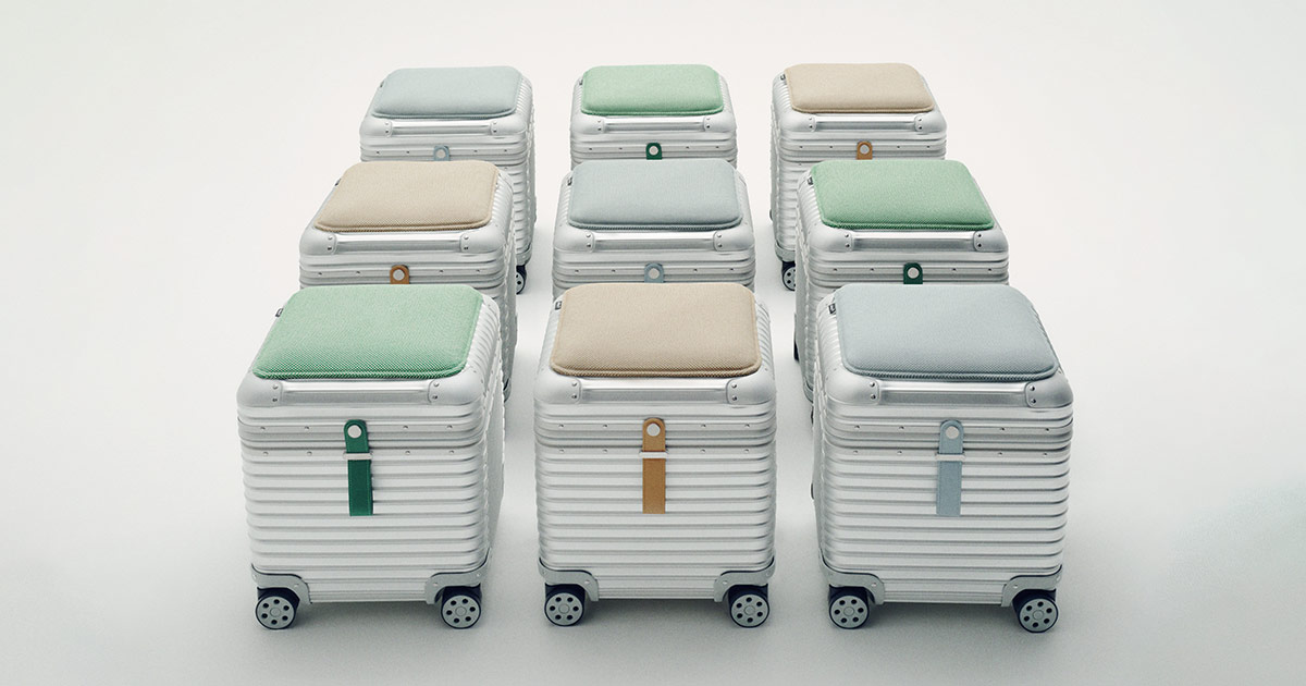 RIMOWA and Vitra Craft an Aluminium Creation You Can Actually Sit On