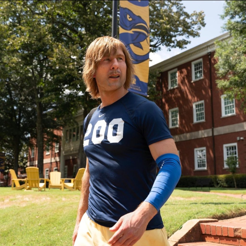 Glen Powell as Chad Powers