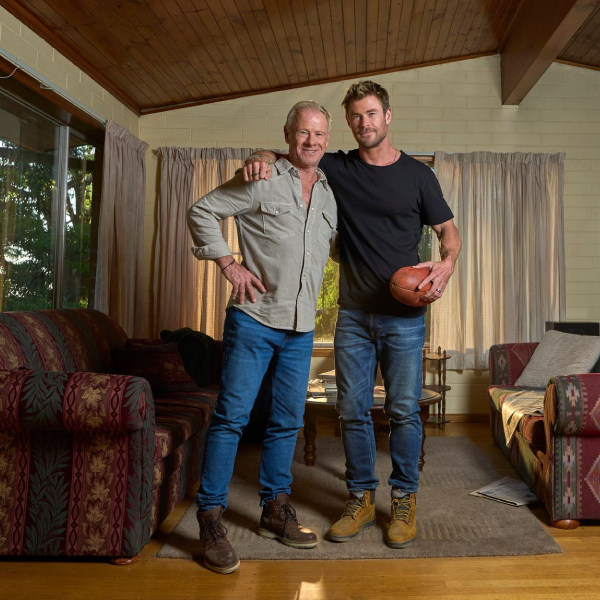 Craig and Chris Hemsworth