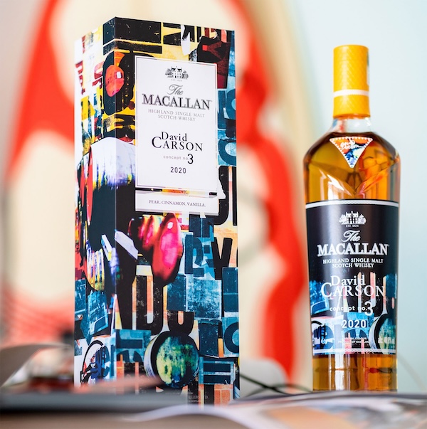 Macallan releases Concept No 3 created with designer David Carson