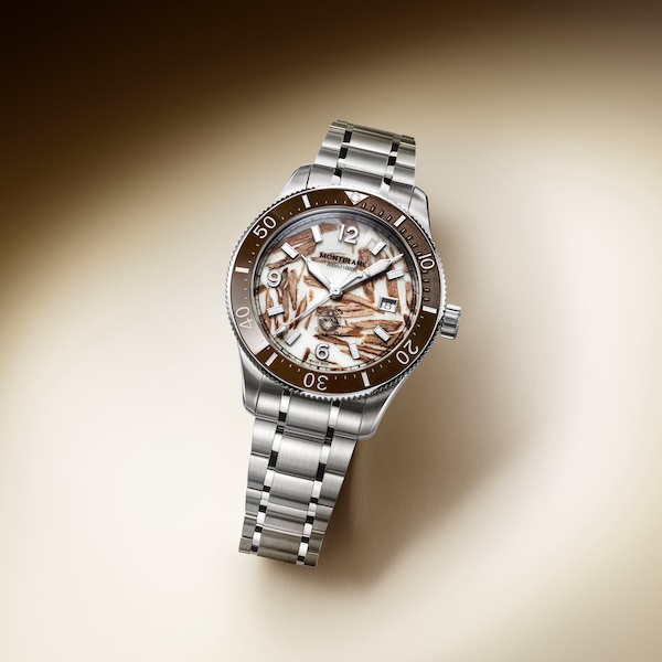 Montblanc Released a Fossilised Watch for this Year's Novelty